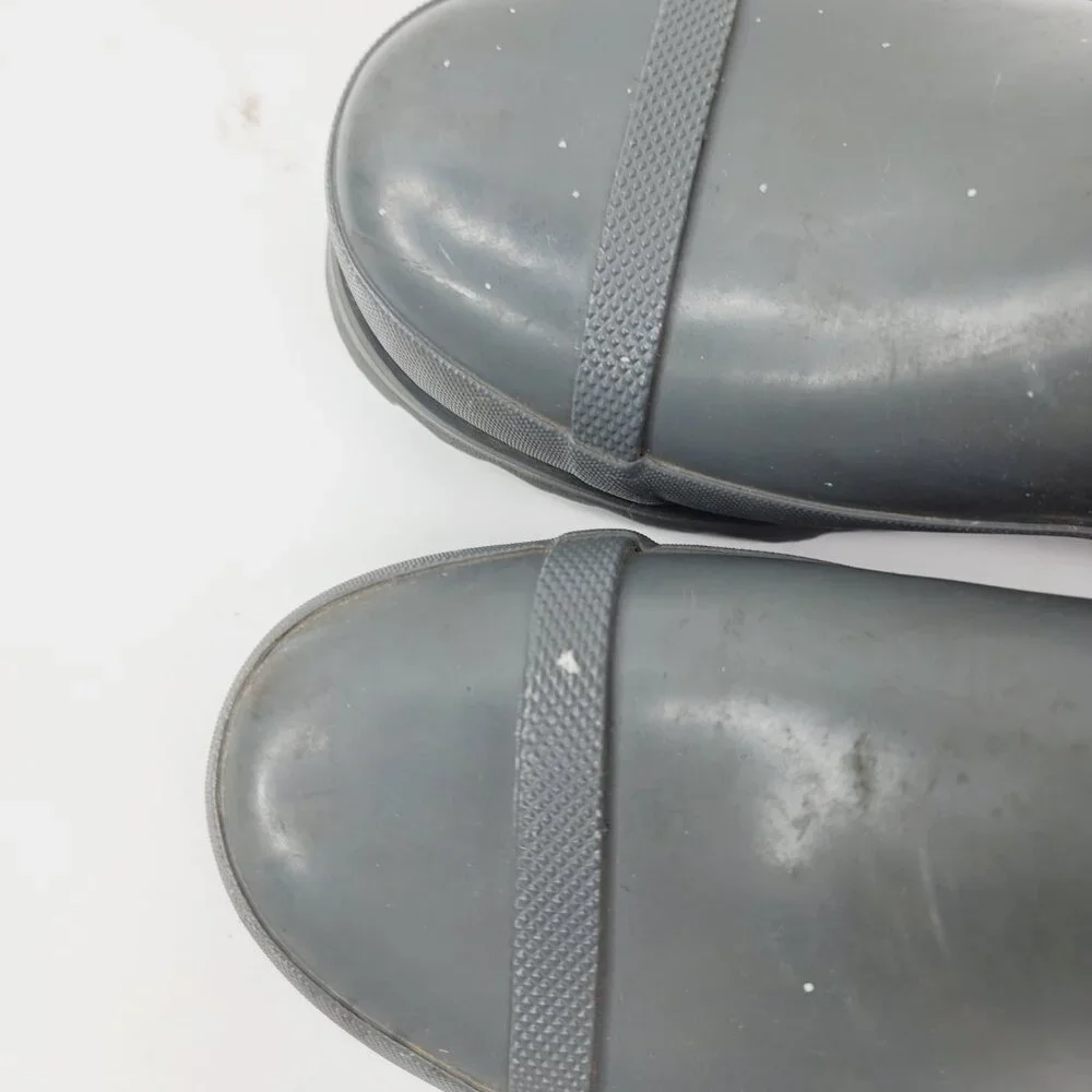 Sorel Women's‎ Grey NL2521-053 Joan Short Rubber Waterproof Rain Boots Size 5.5
